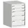 ladekast HxBxD 800x525x650mm 5laden romp RAL7035 front RAL7035