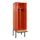 PBM-locker met bank,HxBxD 2120x600x815mm,2vak,vak B 300mm,draaigrendel