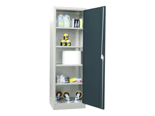 universele kast,HxBxD 1950x640x500mm,RAL7035,front RAL7016