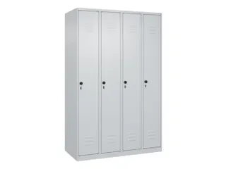 locker,HxBxD 1850x1200x500mm,4vak,vak B 300mm,draaigrendel - 1