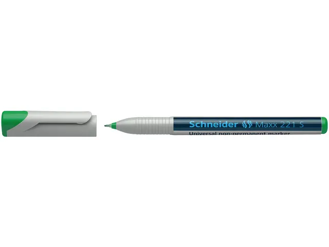 Universele marker Schneider Maxx 221 S non-permanent groen