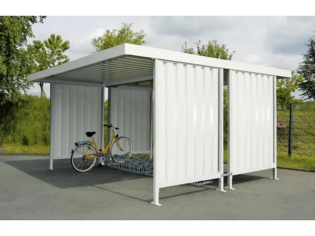 overkapping,grondveld,HxBxD 2200x4300x4400mm,wanden staal