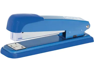 Nietmachine metaal nietjes nr. 24/6 26/6 23/6 24/8 40 vel 90mm blauw - 2