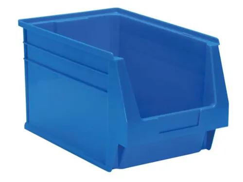 Magazijnbak 600x400x300mm Blauw