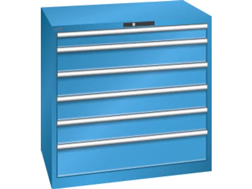 Ladenkast Key 1000x1023x725mm 6laden 75kg Vu Ral5012