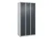 locker voor scheiding van kleding,HxBxD 1850x900x500mm,3vak