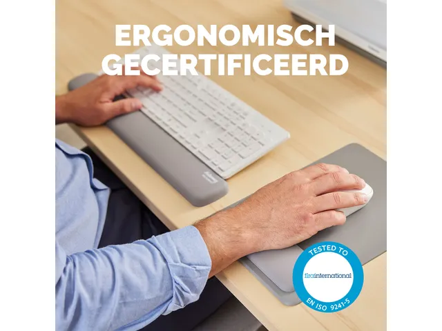 Polssteun Fellowes Breyta grijs 6x47cm