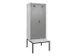 locker met bank,voor scheiding van kleding,HxBxD 2120x800x815mm,2vak