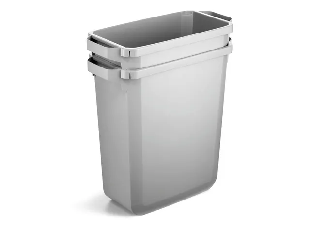 Rechthoekige Afvalbak Durabin 60 Liter Geel