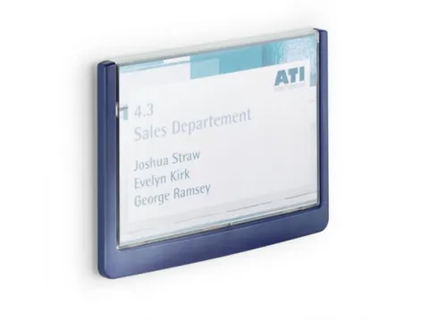 Deurbord Click Sign 149x105mm Blauw