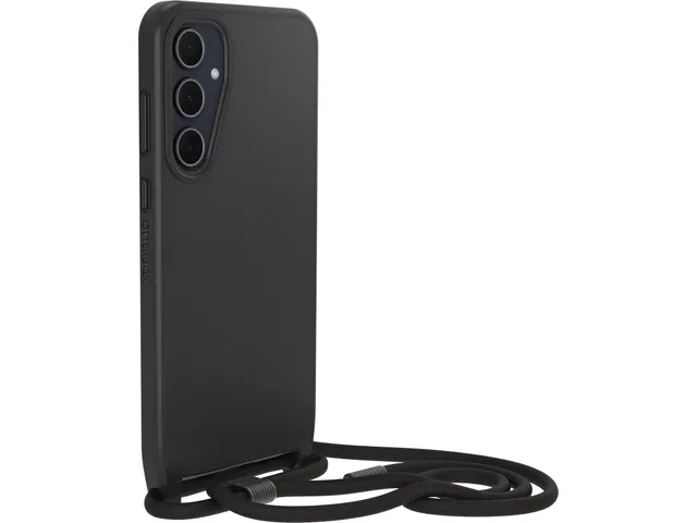 React Necklace Hoesje met koord Galaxy A35 5g zwart