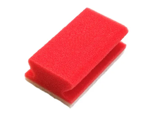 Diversey Taski Reinigingsspons Pad Rood-Wit 14x8cm pak 10 Stuks