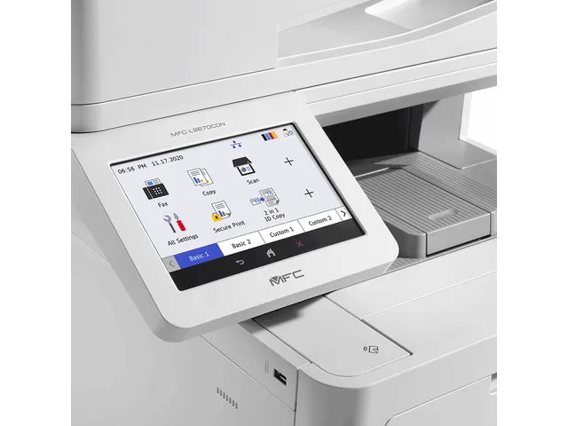 Zakelijke A4 all-in-one kleurenlaserprinter met diverse papieropties,
