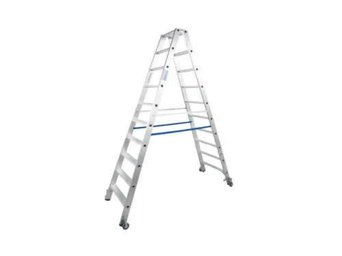Verrijdbare Boktrap Aluminium L 2 54M 2X10Treden