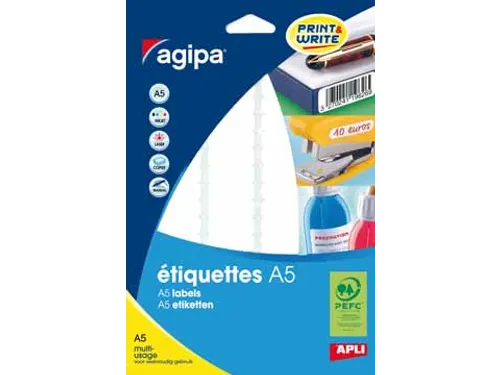 witte etiketten Print & Write 56 x 34 mm
