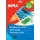 Apli 1593 Gekleurde Etiketten Rood 70x37mm 480 Stuks
