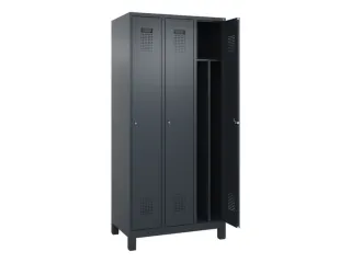 locker voor scheiding van kleding,HxBxD 1950x900x500mm,3vak - 1