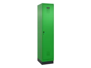 locker,HxBxD 1950x400x500mm,1vak,vak B 400mm,draaigrendel,sokkel - 3