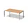 vergadertafel/directiebureau,HxBxD 650-850x2000x1200mm,rechthoekig