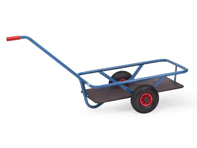 Handtrekwagen Platform Multiplex 4092V 200kg 835x458mm Massief Rubber