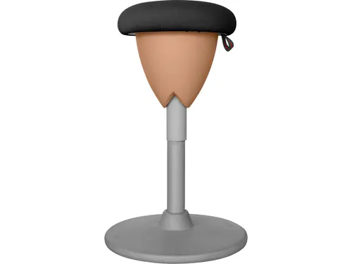 Ergonomische Zit-Sta Kruk Zwart