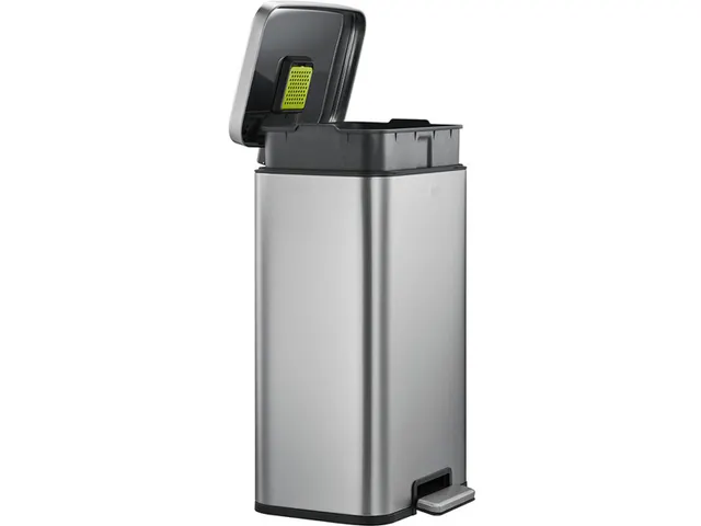 Madison pedaalemmer 50 Liter Zilver Mat RVS