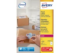 Verzendetiket Avery QuickPeel/Ultragrip 99,1x67,7mm Wit 800 stuks