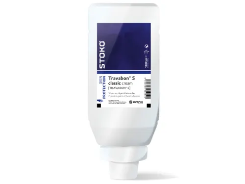Travabon huidbescherming 1 liter softbox geparfumeerd doos 9 flacons