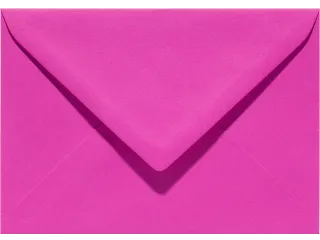 Envelop Papicolor EA5 156x220mm felroze pak à 6 stuks - 1
