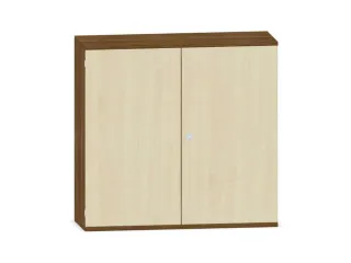 kantoorkast,HxBxD 1150x1200x430mm,decor romp noten,decor front esdoorn - 1