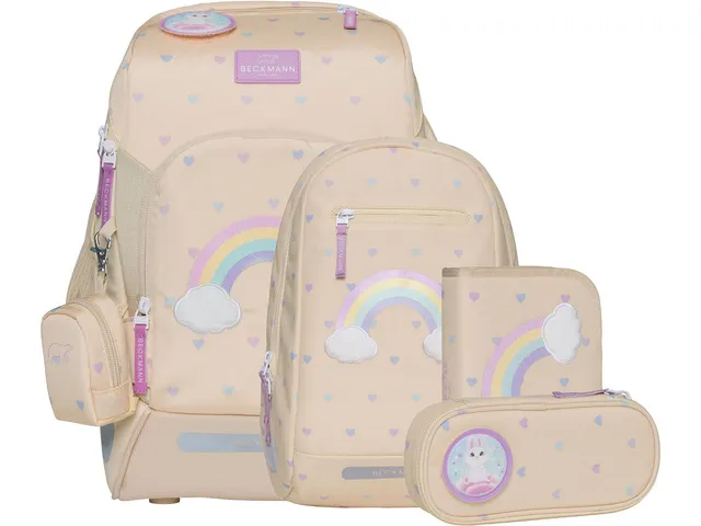 Ensemble de cartables Beckmann Active Air FLX Yellow Heart yellow 6 pi