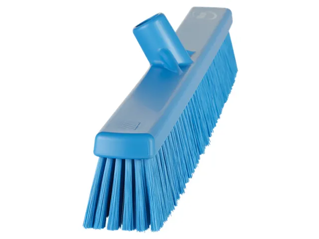 Veger Vikan zachte vezel bezem 610mm blauw
