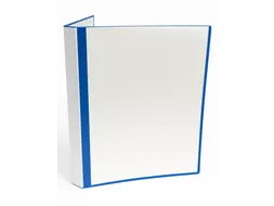 Showalbum 20 tassen en omslaghouder Blauw A4