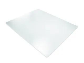 vloerbeschermingsmat,v. tapijt,BxD 1300x1200mm,polycarbonaat - 1