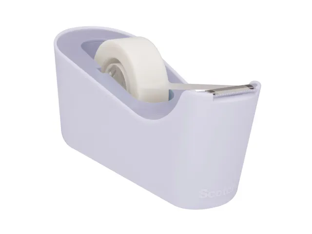 Dévidoir Scotch C18 lavande + 6 rouleaux Magic Tape 19mmx33m