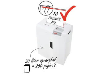 Papiervernietiger Hsm Shredstar X10 5X35Mm + Cd Snippers P-4 - 3
