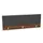 opzetpaneel bureau aanbouw achter NP-tiepolo nut antraciet 1600mm