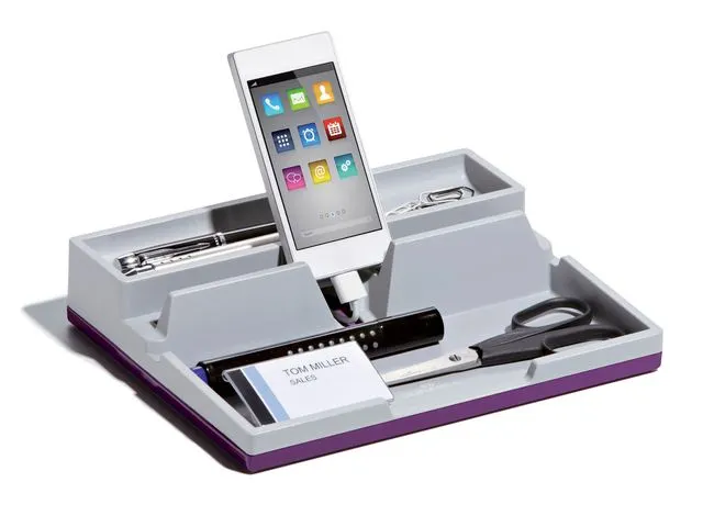 Bureau organiser lila