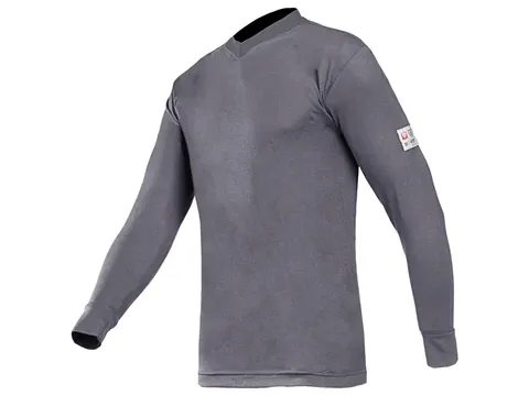 T-shirt Sioen 518A Picton manches longues gris Taille L