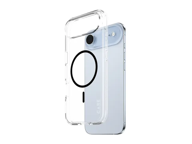 PanzerGlass CARE by Urban Explorer Case Transparent w. Black Mag