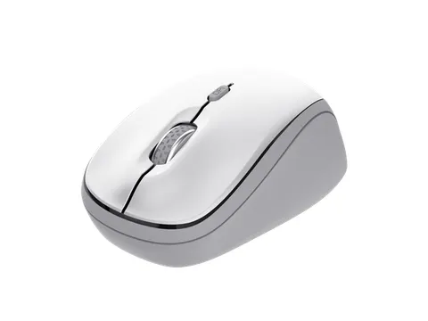 Trust Yvi+ Compacte draadloze muis Wit