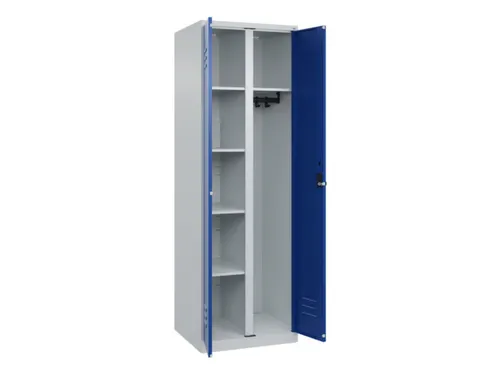 wasgoedverdeelkast,HxBxD 1850x600x500mm,vak B 300mm,draaigrendel