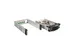Aluminum 5,25 inch SATA Harde Schijf Mobile Rack Lade zwart