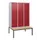 Dubbeldekse dekenkist,HxBxD 1950x1200x815mm,3x2vak.,vak B 400mm
