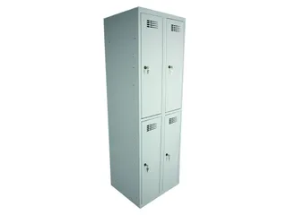 Lockerkast Sus 322 W 4 vakken 180x60x50cm - 1