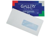 Gallery Enveloppen 114x229mm Venster Rechts Gegomd