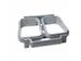 Afvalzakhouder Antares gri js 2x70 liter