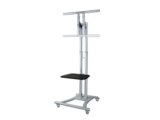 Plasma Mobile Stand Incl. Shelf 1.8Mts H