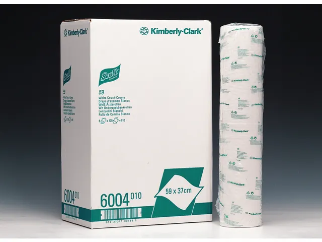 Draps d'examen Scott 59 2 épaisseurs blanc 50m x 59 cm