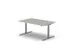 Bureau à hauteur réglable élec.,HxlxP 650-1310x1600x1000mm